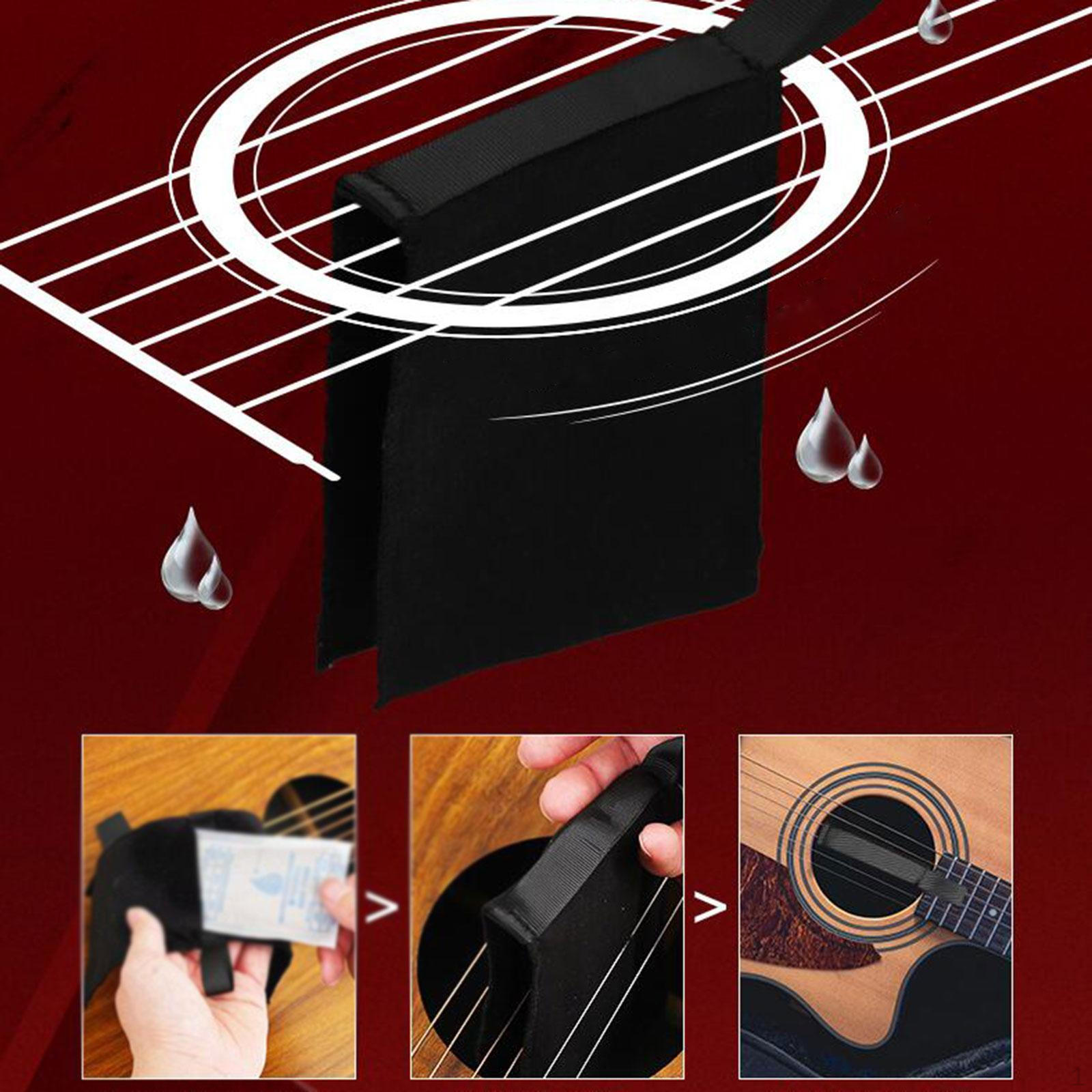 

Guitar Dehumidifier Hanging Bag Desiccant for Easy Use Prevent Cracks Soundhole