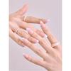 Muzmak Reusable Nail Tips Periwinkle  Almond 