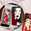 Sexy B-BettyeS-S For iPhone 11 12 13 14 15 16 Pro Max Plus Matte Translucent Phone Cover