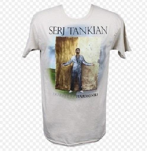 Serj Tankian Imperfect Harmonies Beige TShirt Unisex T-Shirt XL