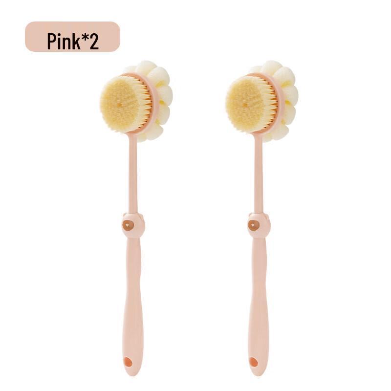 LIEI Long Handle Double-Sided Bath Brush