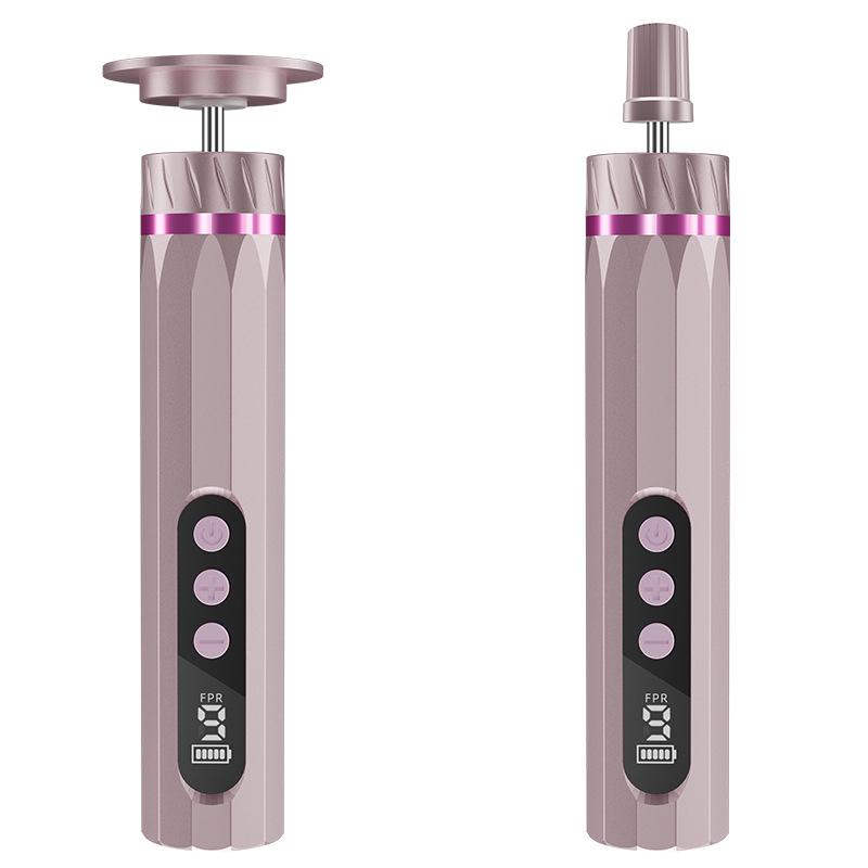 Dual-Function Automatic Pedicure & Nail Art Machine with Two Heads and Nine Grinding Gears