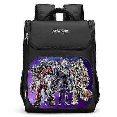 New Space Bag Toilet Person Elementary School Student Hollow 3d Backpad Backpack Shoulder Bag Large Capacity Waterproof Belt Reflective Strip Children