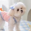 Breathable Summer Puppy Clothes Heart-shaped Print Pet Costume Cute Dog Vest  Summer Season