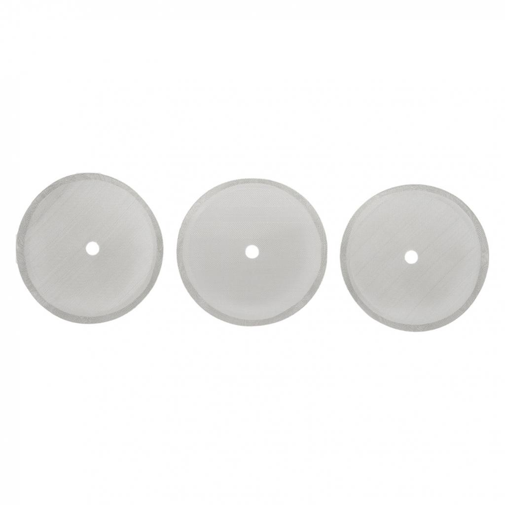 3 szt./zestaw Filtry do prasy do kawy Dla 1000ML 800ML 350ML Wielokrotnego użytku