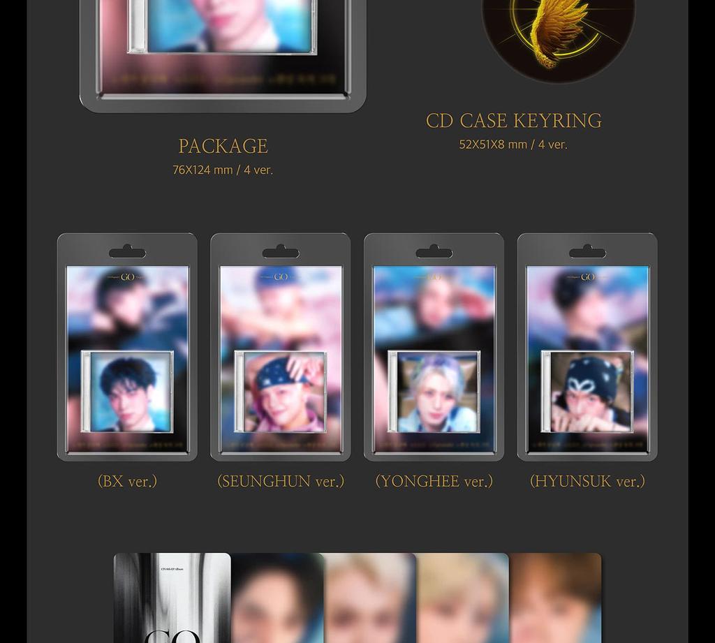 (KEYRING Ver.) CIX [GO Chapter 1 : GO Together] 8th MINI ALBUM