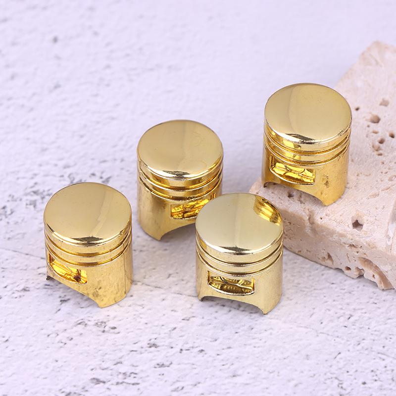 4Pcs Wheel Valves Nozzle Caps Leakproof Tire Valve Caps Dustproof Protection Cover For Car Truck Bike Motorcycle