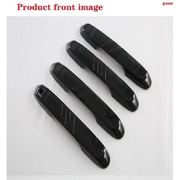 Car handle decorative strip Black For Toyota Land Cruiser 2024-2025