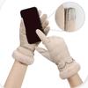 Women Warm Thickened Gloves for Bike Ridings Hiking Ski Gloves Winter Skiing Thermals Gloves Touchscreens Winter Glove