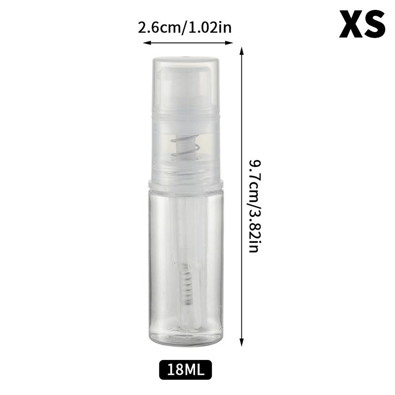 

18/60/80/120Ml Powder Atomizer Bottle Barber Talcum Emulsion Spray Travel Container Lotion Dispenser Bottle Salon Accessories XS