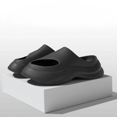 Fashion Unisex Ladies High Heels House Slippers Summer New Flip Flops Woman Eva Soft Sole Flat Shoes Non-Slip Slides Beach Sandal Slides