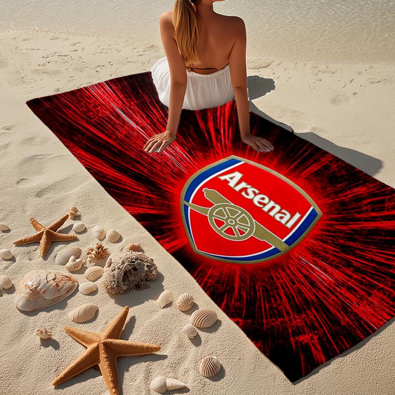 AS Roma Football Club Emblem Beach Towel, Quick-drying, Easy to Care for, Use for Both Fitness and Beach Vacations,Sports Essential Fan Gift