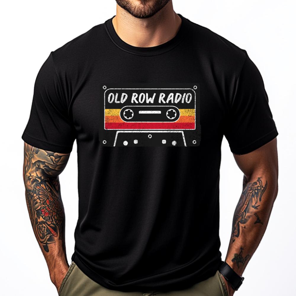 

Old Row Radio Cassette Black Shirt Graphic Tees T Shirt Men Mens Tshirts Christmas Camiseta Masculina - Men s Summer Cotton G... 5XL різнокольоровий