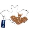 Steel bat cookie cutter 8 cm