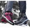 2025 Winter High-Top Plus Size Men's Hiking Shoes, Couple Style, Plus Velvet Warm Cotton