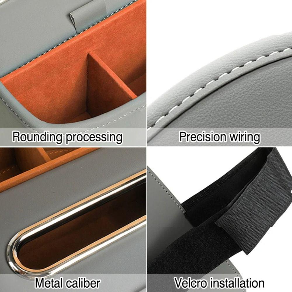 Multi-Functional Car Armrest Box Phone Stand Holder Tissue Holder  Water Cup Holder