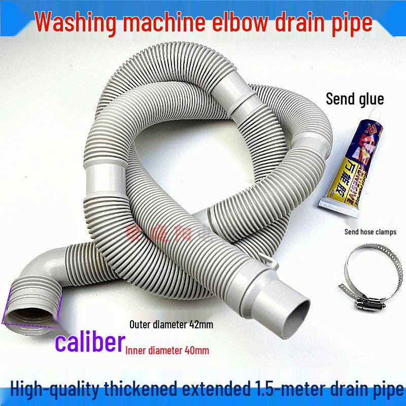 Extended Drain and Outlet Hose for Haier Washing Machines