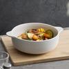 Japanese-style Ceramic Binaural Soup Bowl Heat-resistant Soup Basin Instant Noodle Bowl  Kitchen
