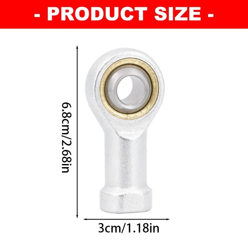 Ball Joint Threaded Rod End Bearing High Strength Metal Fish Eye Joint Bearing Rotation For Equipment Linkage
