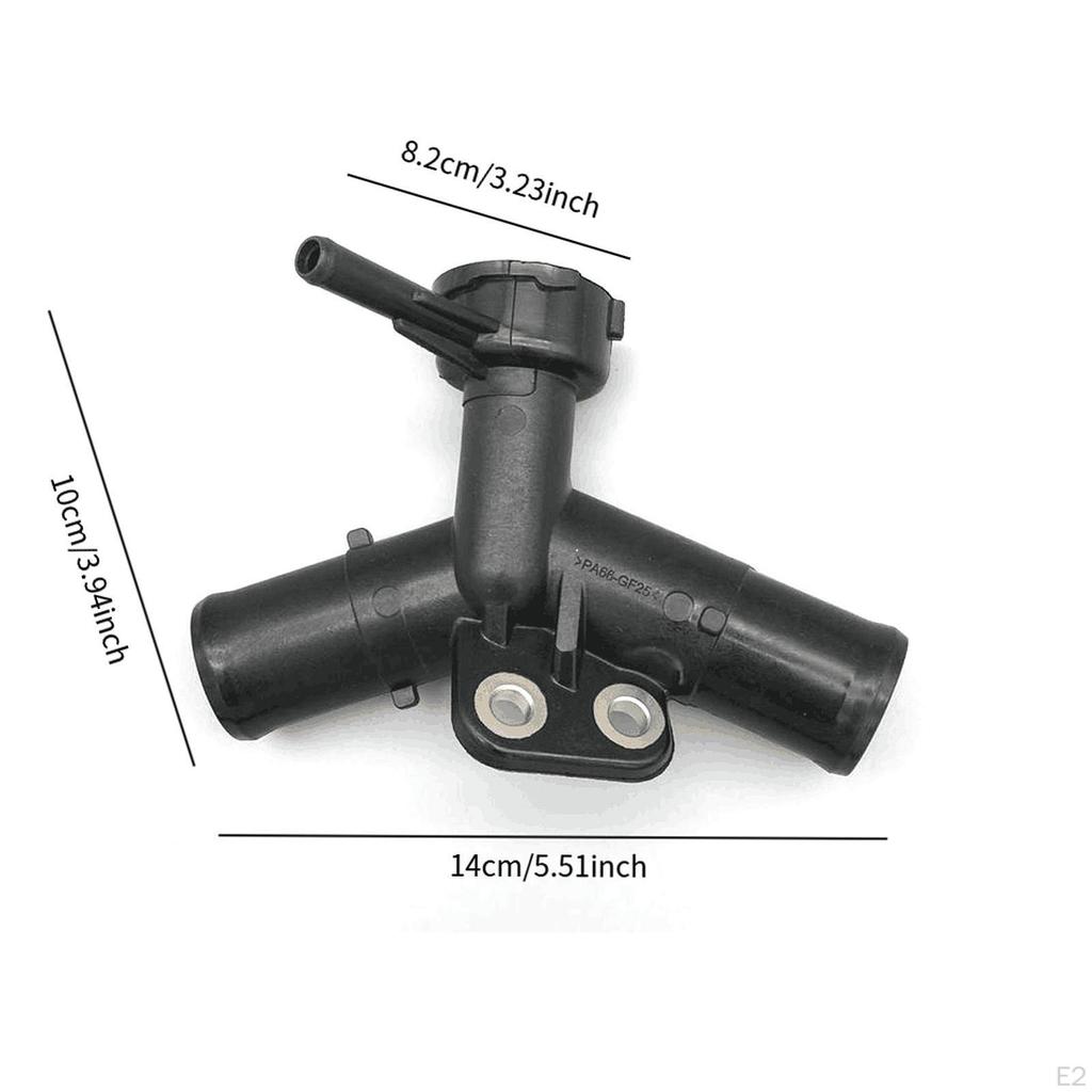 Engine Radiator Filler Neck Coolant Thermostat Housing 16502-21060 Compatible for Yaris Replace