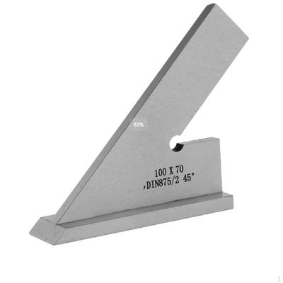 Metal Angle Square with Integrated Base Practical 45-Degree Sturdy