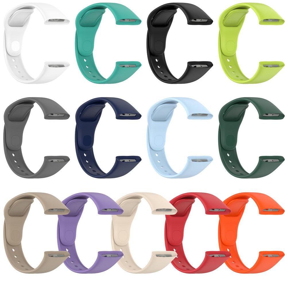 Silicone Band For Xiaomi Redmi Watch 3 Active Strap Replacement Watchband Bracelet For Redmi Watch 3 Lite With Screen Protector
