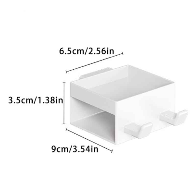 Men Razor Hanger Shaver Holder Storage Bathroom Accessories Plastic Free Punch Hookwall Cup Brush Blade Holder