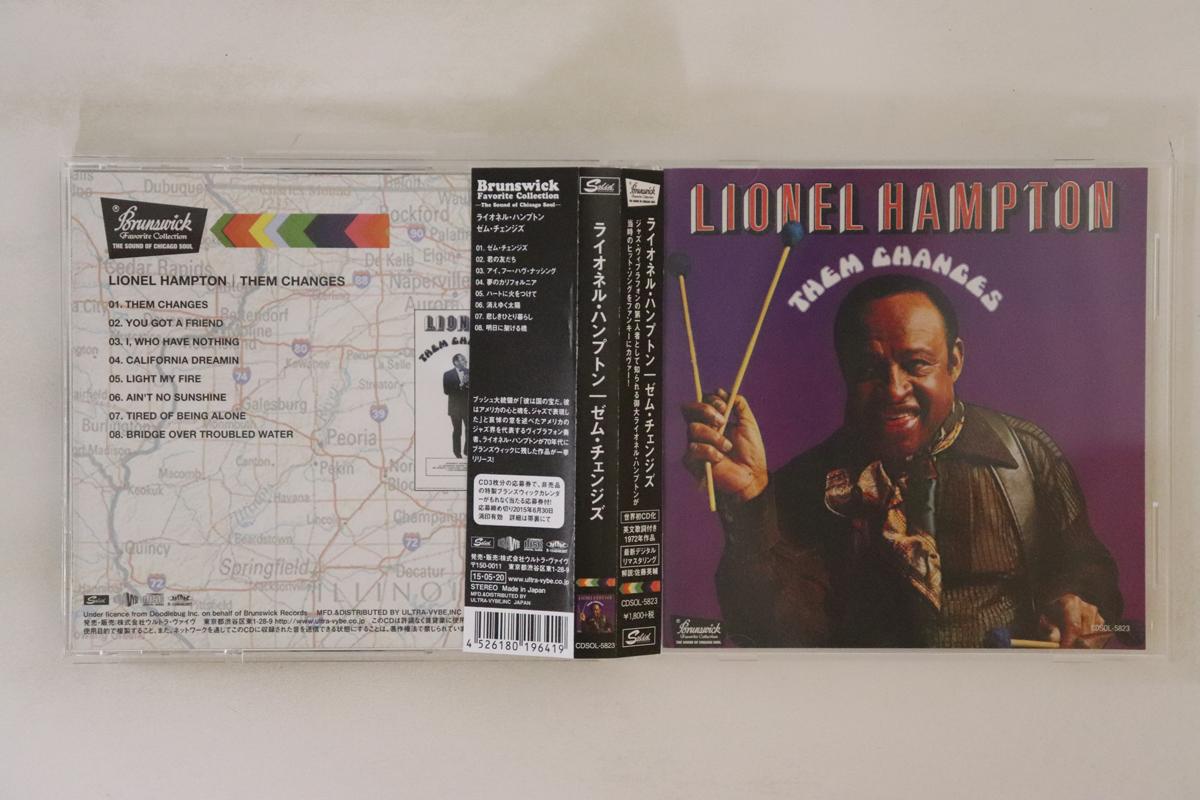 

CD LIONEL HAMPTON Them Changes CDSOL5823 SOLID RECORDS 2015 Japan Obi Jazz Used