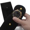 Velvet Watch Protective Pouch Soft Scratch Proof Lining Snap Closure for Travel Outdoor Daily Use