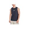 Skechers Soft Knit Comfortable Sports Trendy Breathable Sleeveless Vest Men tops Carbon-Black P223M110-0018