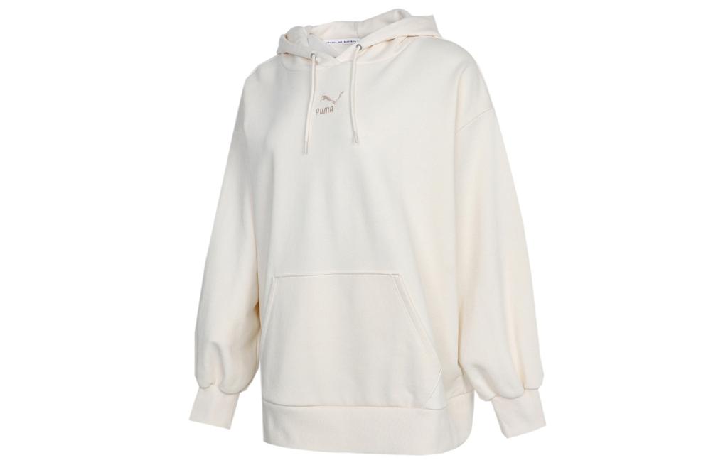 Women's Sweatshirt PUMA CLASSICS+ Sweatshirt Women's Ivory