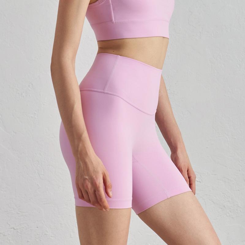 Three-point Yoga Shorts Peach Hip Pilates Fitness Yoga Pants Summer Thin Sports Tight Shorts Women's Outer Wear