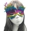 2x Halloween Party Mask for Women Men Masquerade Mask Half Face Mask Evening Prom Mask Lace Eye Mask Mardi Gras Mask-Ins