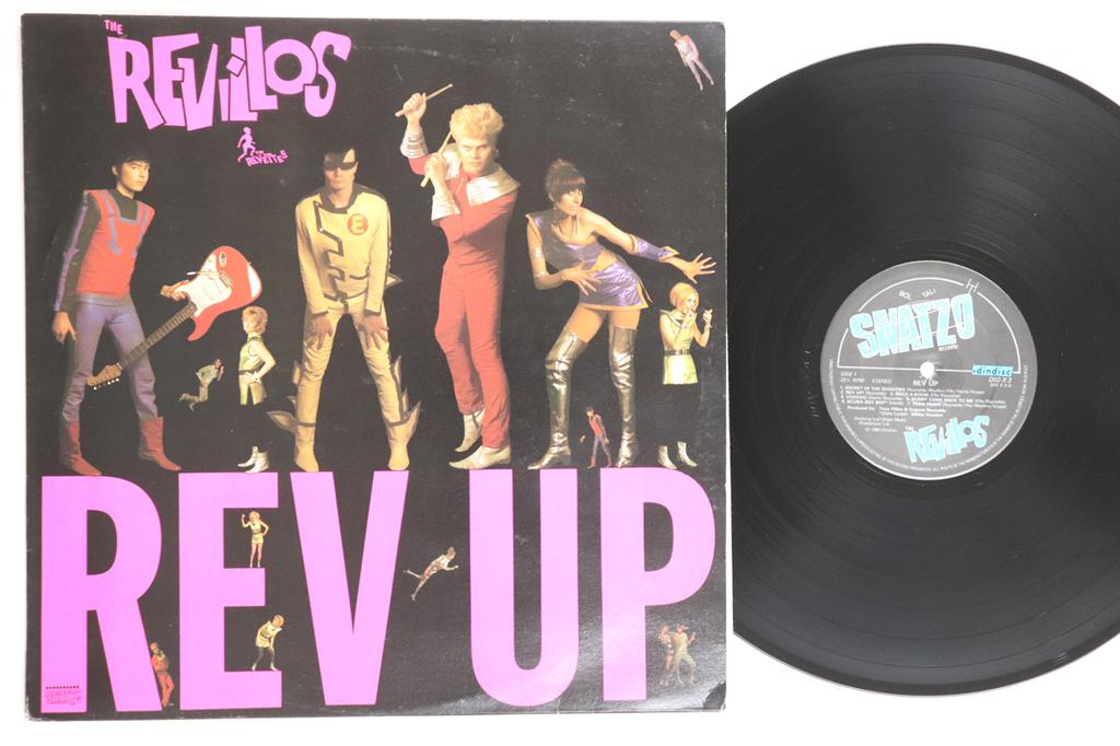 LP Record REVILLOS - Rev Up DIDX3 DINDISC 1980 UK Rock Used