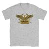 Vintage Ancient Roman Rome SPQR Eagle Standard T-Shirts Men Round Neck Cotton T Shirt  Short Sleeve Tees Summer Clothes