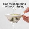 Anti-blocking Leftovers Without Dirty Hands Kitchen Sink Strainer