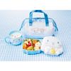 Skater Die-cut Lunch Box 300ml Bento Box Lunch Box 1 Tier Die-cut Children's Bento Box Kindergarten Nursery School Sanrio Cinnamoroll LBD2-A