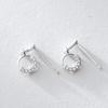 Women's Korean Versatile Earrings Micro-insert Earrings