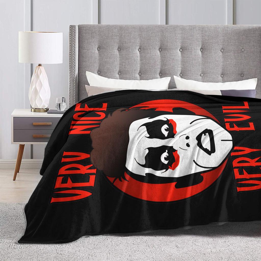 Very Evil Danhausen Wrestler Blankets Flannel Decoration Portable Soft Throw Blanket for Home Bedroom Bedspread