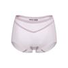 Plus Size Women's Summer Thin Ice Silk Trackless Cotton Crotch Quick Drying Breathable High Waist Triangle Briefs