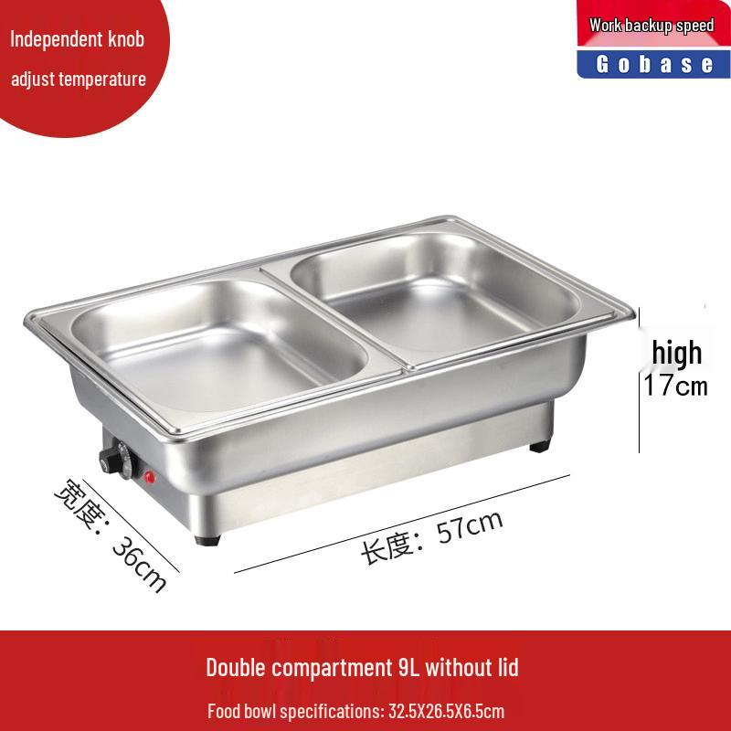 Commercial Stainless Steel Electric Buffet Warmer