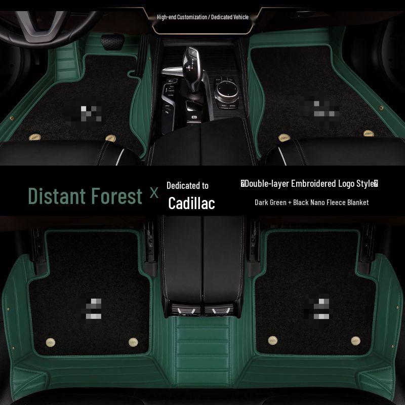Full Coverage Floor Mats for Cadillac Models: ATSL, CT4, CT5, CT6, Lyriq, XT4, XT5, XT6, XTS, SRX