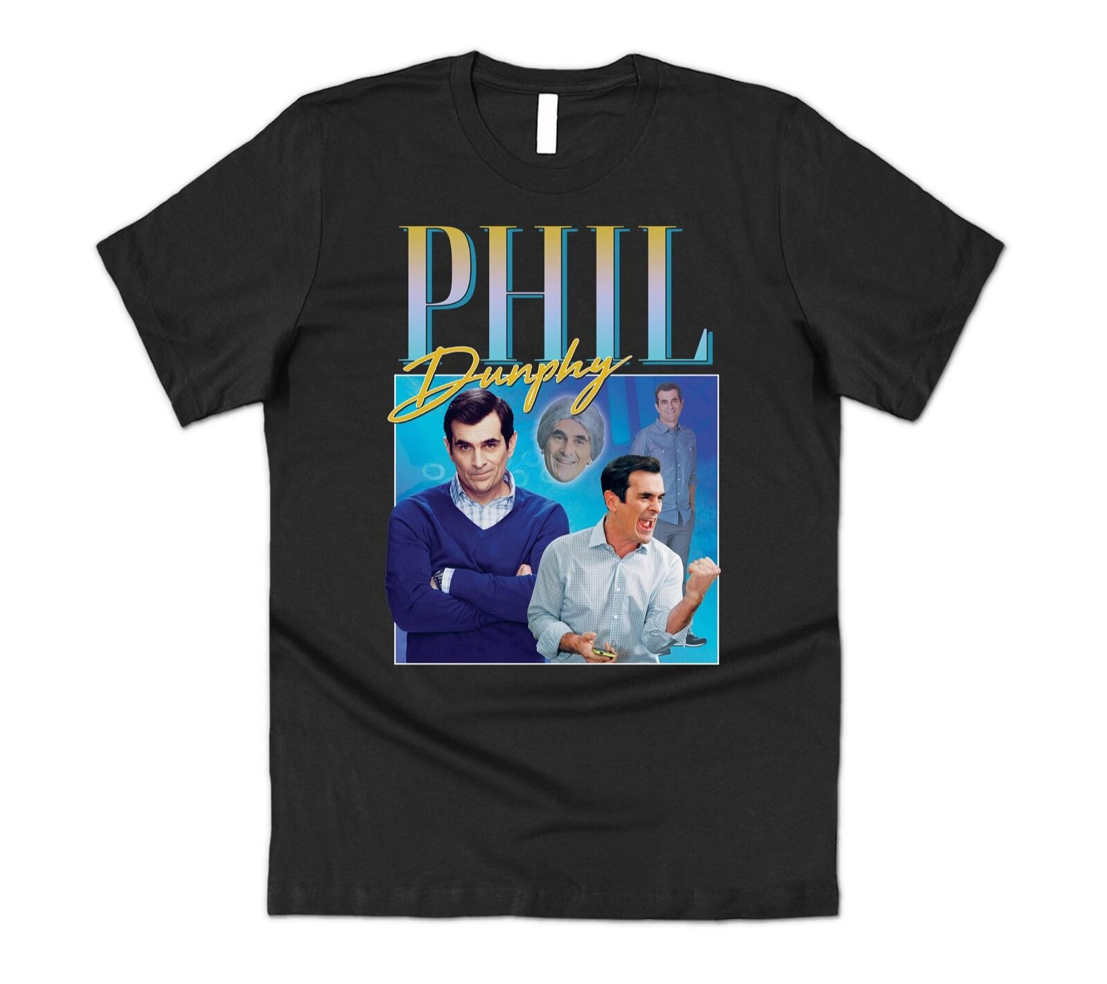 Phil Dunphy Homage T-shirt Tee Funny TV Show Retro 90s Vintage XXL