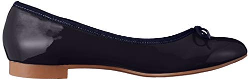 Mare Mare Daily Market Flat Rain Flat Pumps, Women's Navy, Sizes S/M/L, LL (24.5 cm), 2E