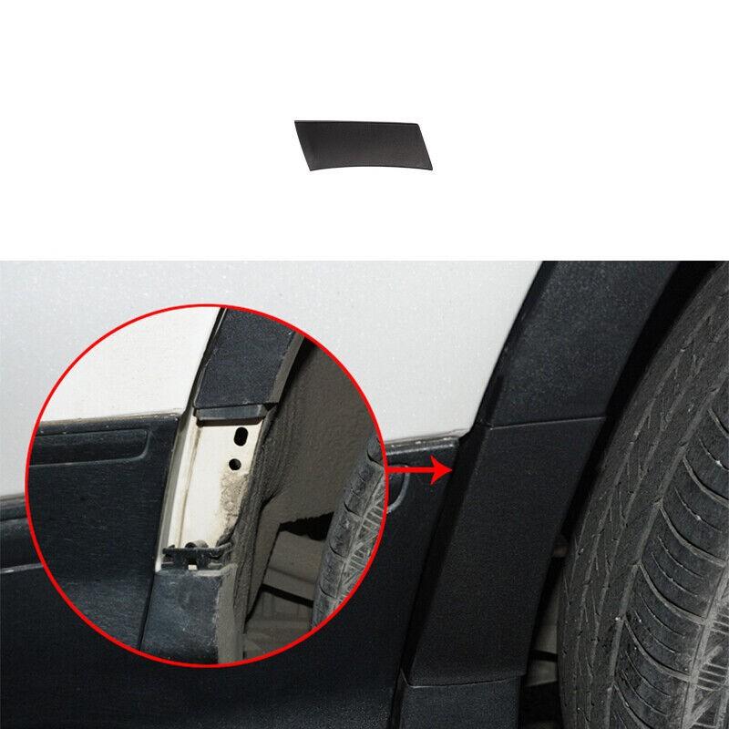 Black Plastic Main Driver Side Step Foot Pedal Ends For Ford Escape 2013-2019