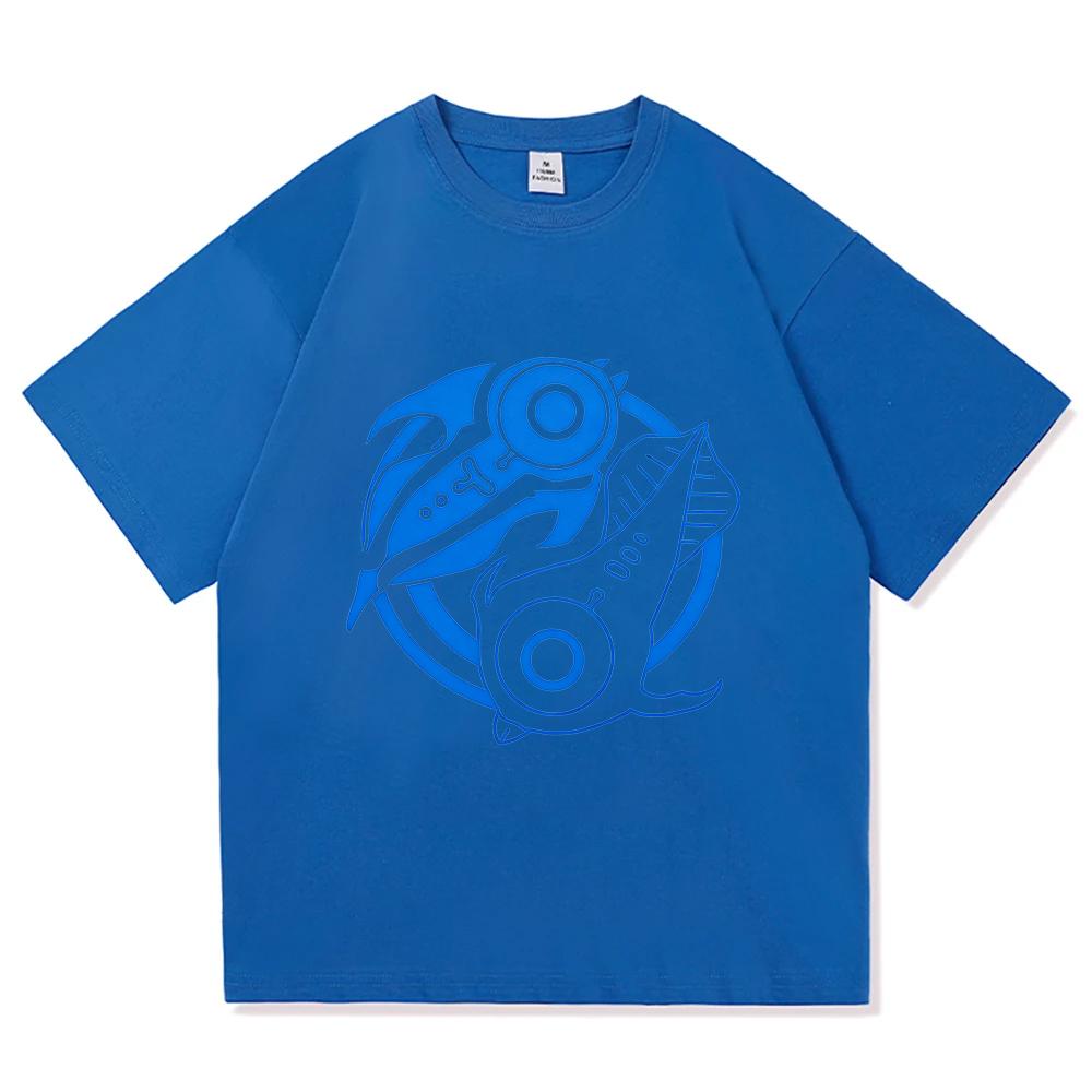Subnautica Game T-Shirt Gamer Gift Pure Cotton High Quality Tees Unisex Graphic Print Women Men Short Sleeve T-shirts