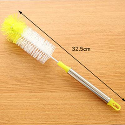 32.5cm Bottle Cleaning Brush Kitchen Brew Long Handle Scrubbing Clean Tool RC