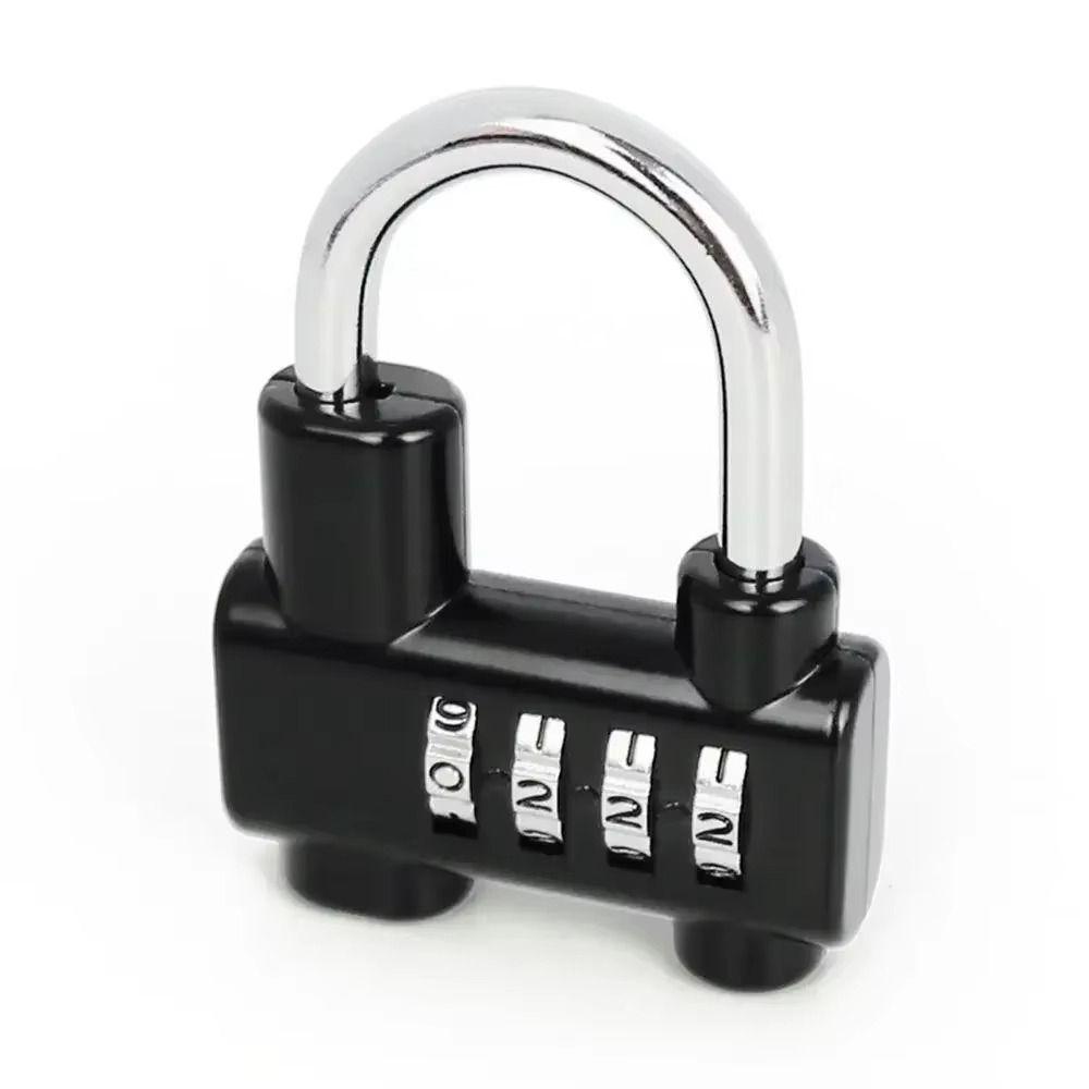 Weatherproof Protection Combination Padlock 4 Dial Digit Digit Combination Lock  Fences Cabinet