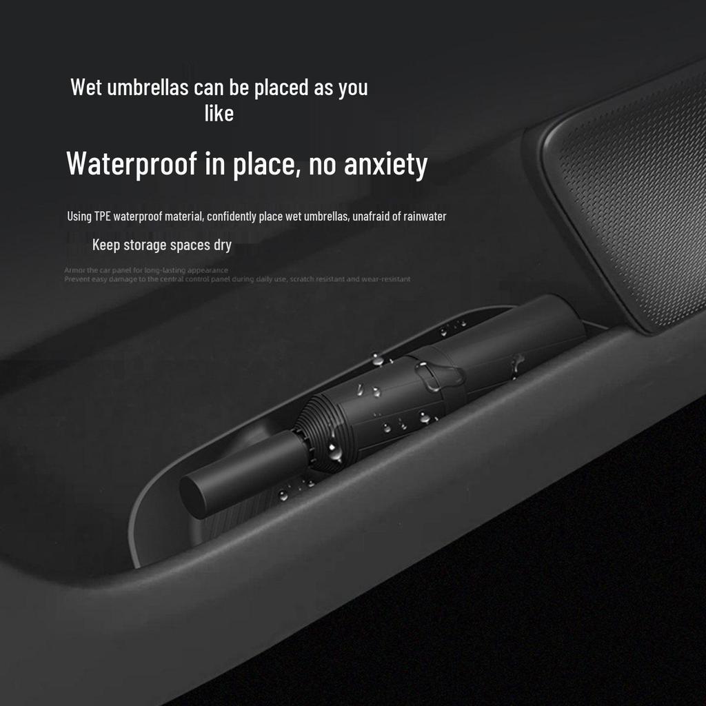 Xiaopeng X9 Car Door Storage Box Slot Mat Accessories for Extended Range Version - Fits 26 Models
