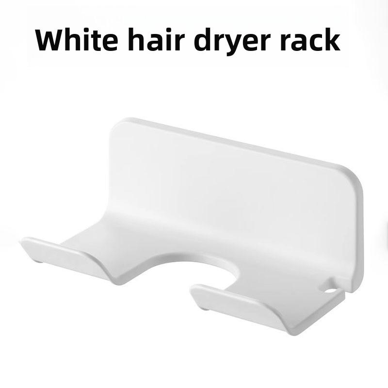 Hair Dryer Stand, No Need for Drilling, Bathroom Storage Rack, Hair Dryer Hanging Rack, Multi-functional Hair Dryer Placement Rack